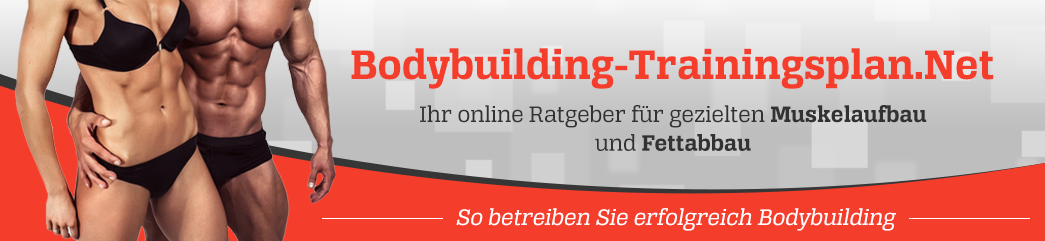 ᐅ Bodybuilding Trainingsplan für Anfänger und Fortgeschrittene.